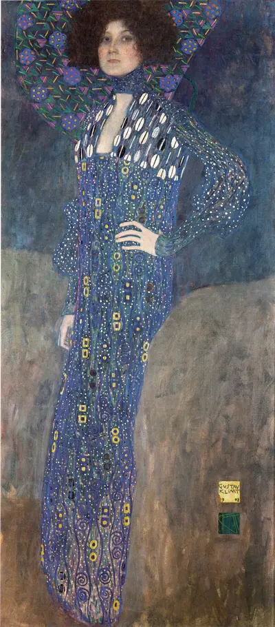 Portrait of Emilie Louise Flöge — Gustav Klimt