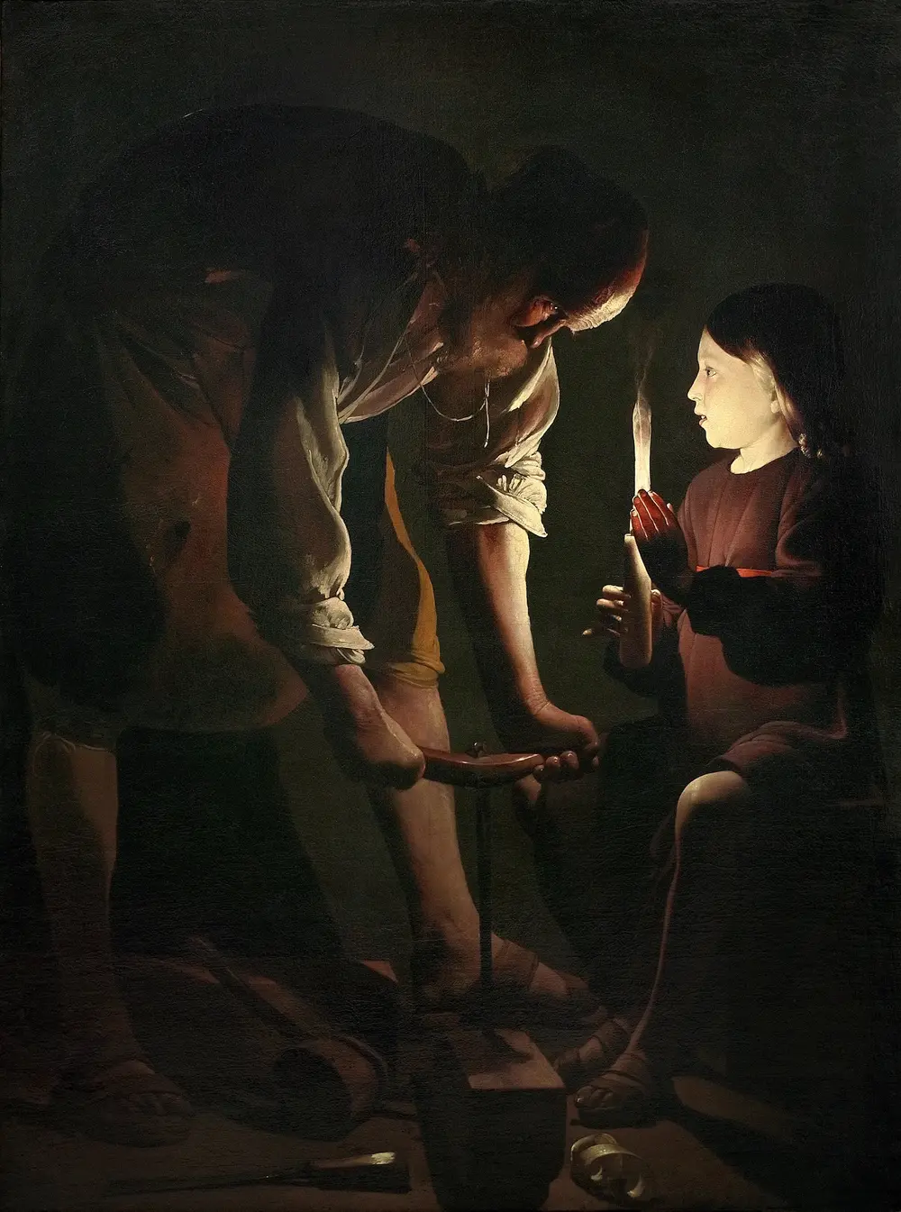 Joseph the Carpenter — Georges de La Tour