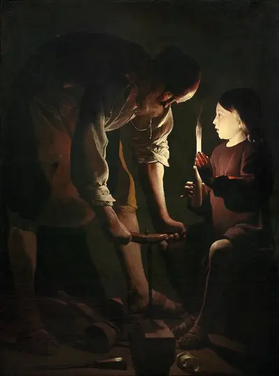 Joseph the Carpenter — Georges de La Tour