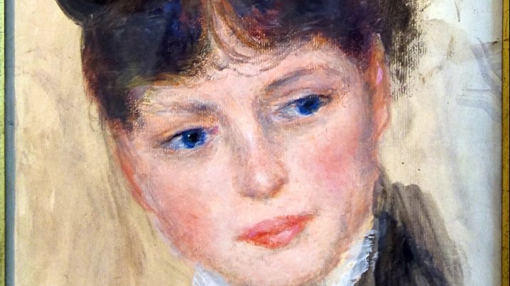 Young Woman in a Black Hat (Jeune femme au chapeau noir)