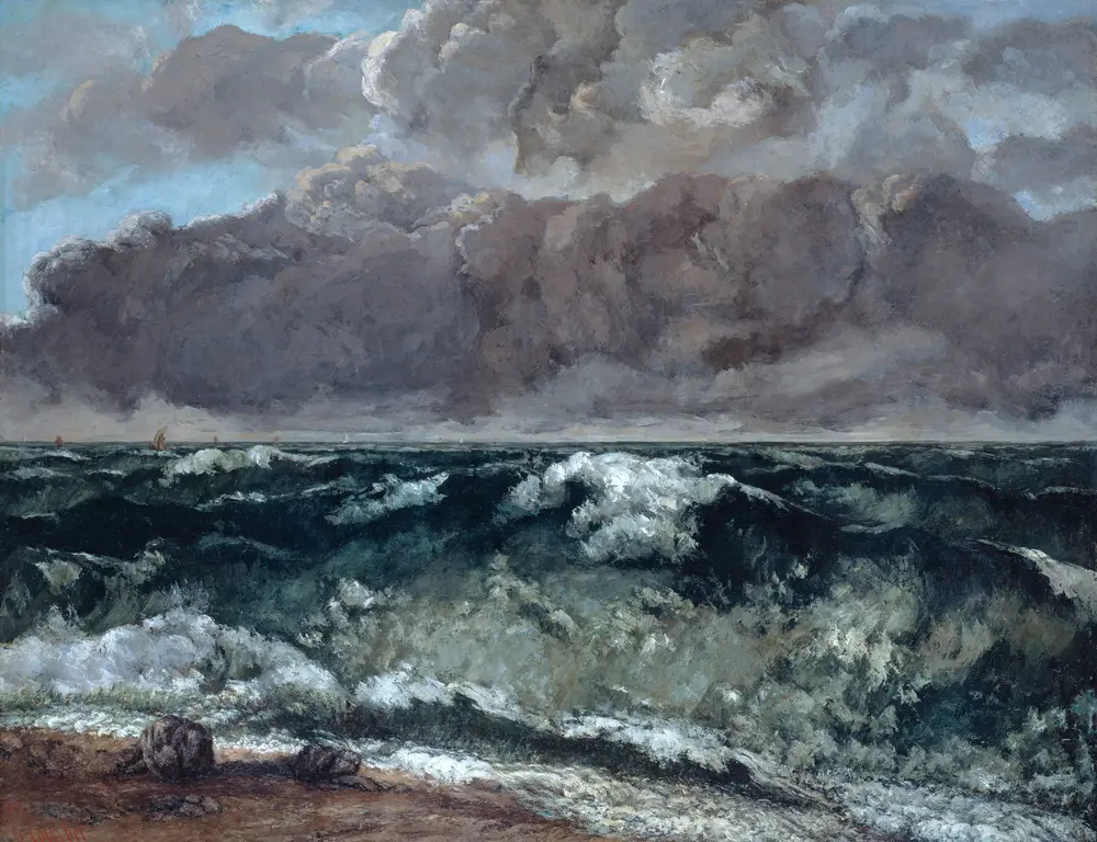 The Wave — Гюстав Курбе