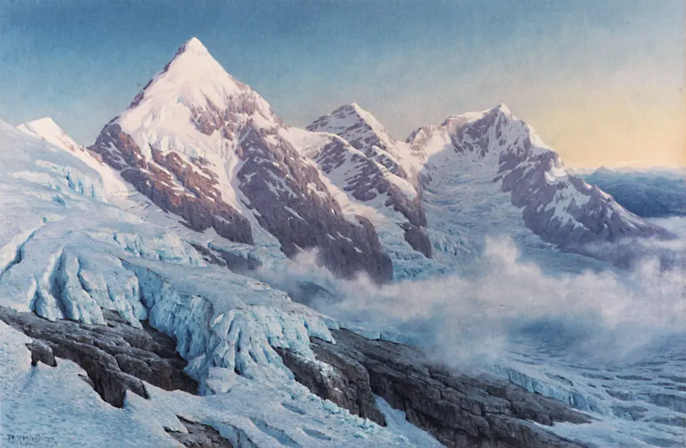 Blick auf die Ortlergruppe — Rudolf Reschreiter