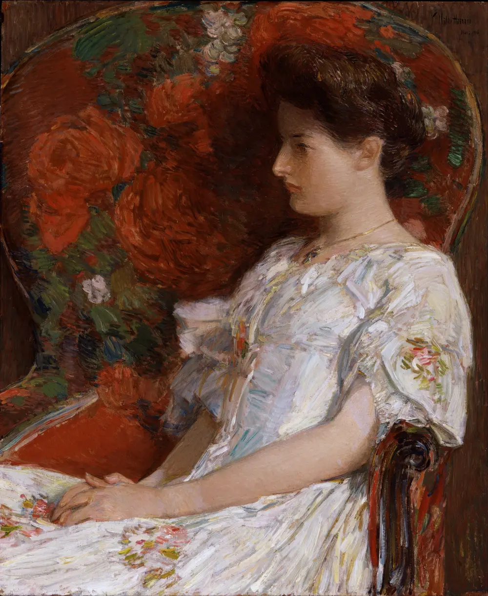 The Victorian Chair — Childe Hassam