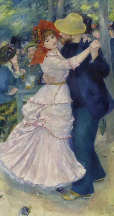 Dance at Bougival — Пьер Огюст Ренуар