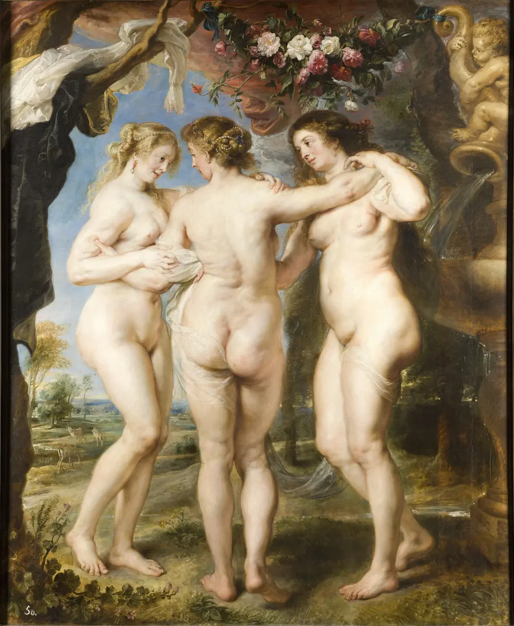 The Three Graces — Питер Пауль Рубенс