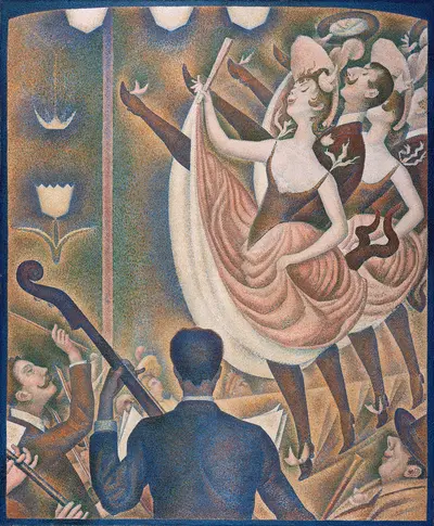The Can-Can — Жорж Сёра